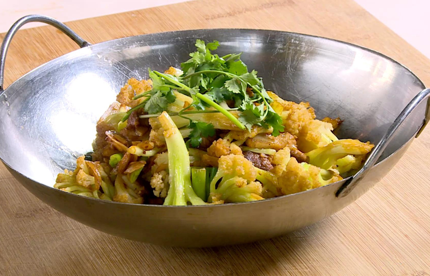 Aromatic Creation: Dry Pot Cauliflower Delight