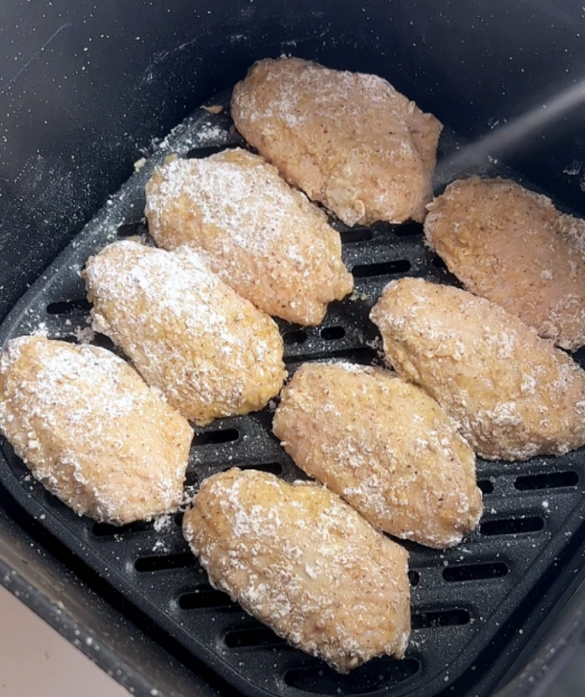 Salt and Pepper Chicken Wings COOKING STEP 5