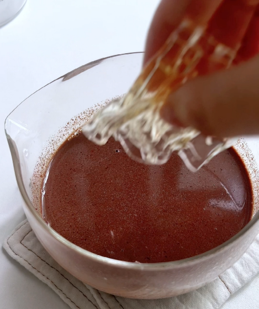 Chocolate Oreo Mousse COOKING STEP 7