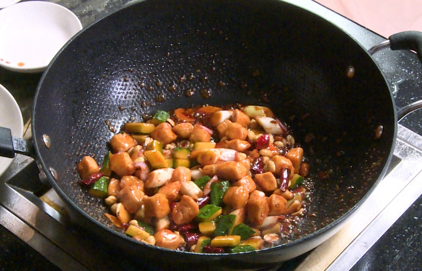 Kung Pao Chicken COOKING STEP 7