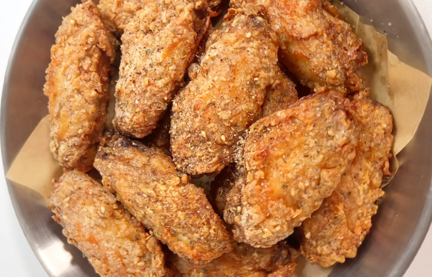 Salt and Pepper Chicken Wings Air Fryer Recipe