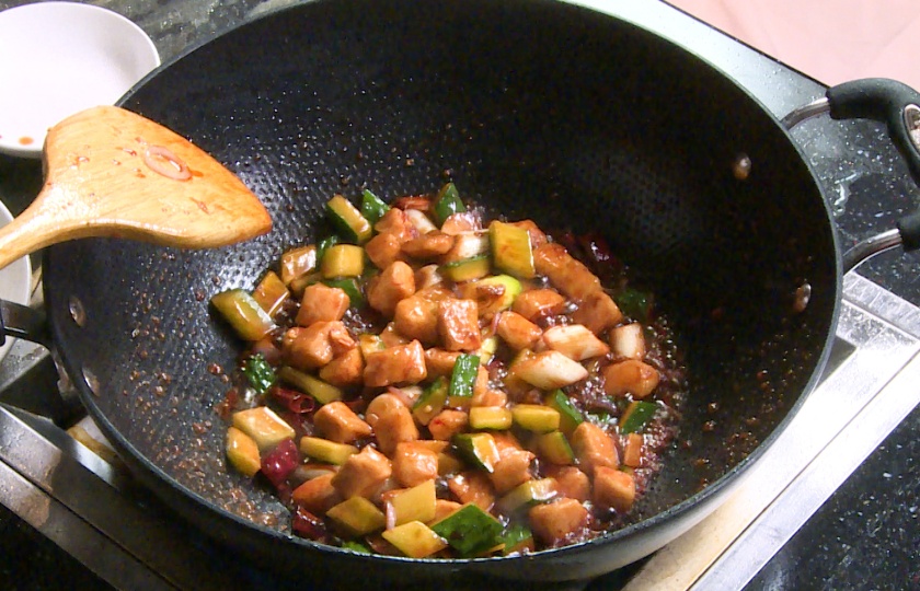 Kung Pao Chicken COOKING STEP 6