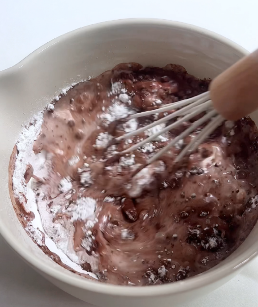 Chocolate Cheese Cubes COOKING STEP 6