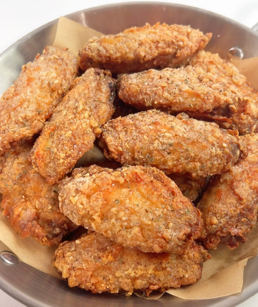 Salt and Pepper Chicken Wings COOKING STEP 6