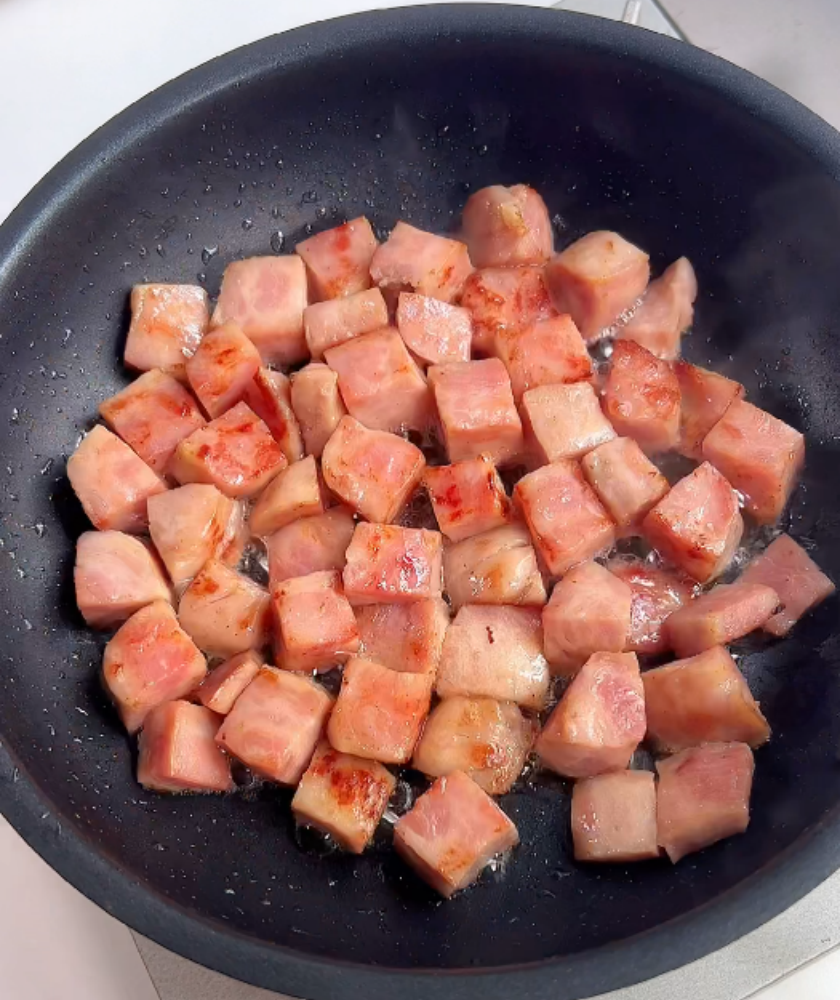 Seaweed Egg Fried Rice COOKING STEP 4