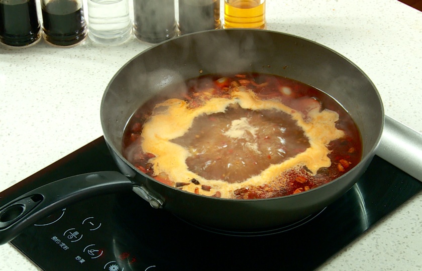 Red Oil Hot Pot COOKING STEP 4