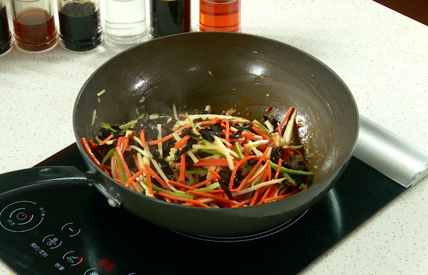 Fish-flavored Pork Shreds Recipe COOKING STEP 7