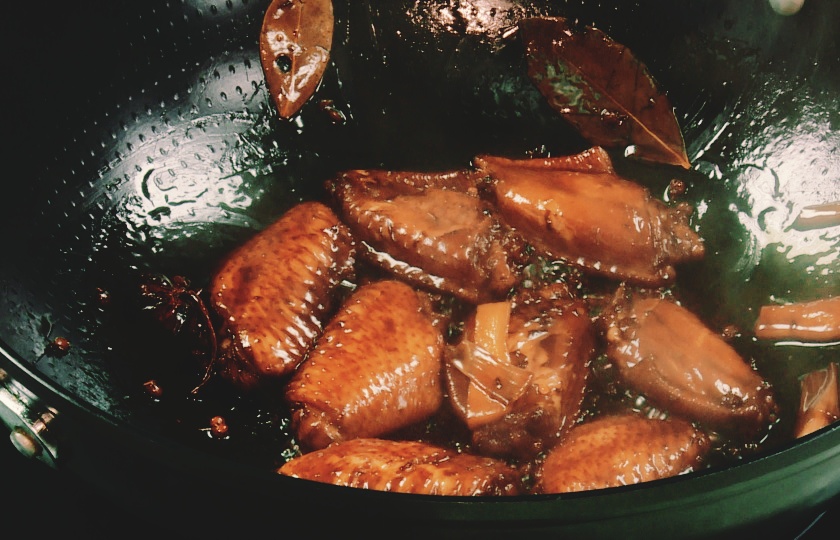 hree Cup Chicken (San Bei Ji) COOKING STEP 6