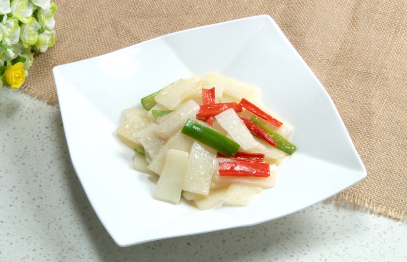 Uncomplicated Dish: Stir-fried Chinese Yam