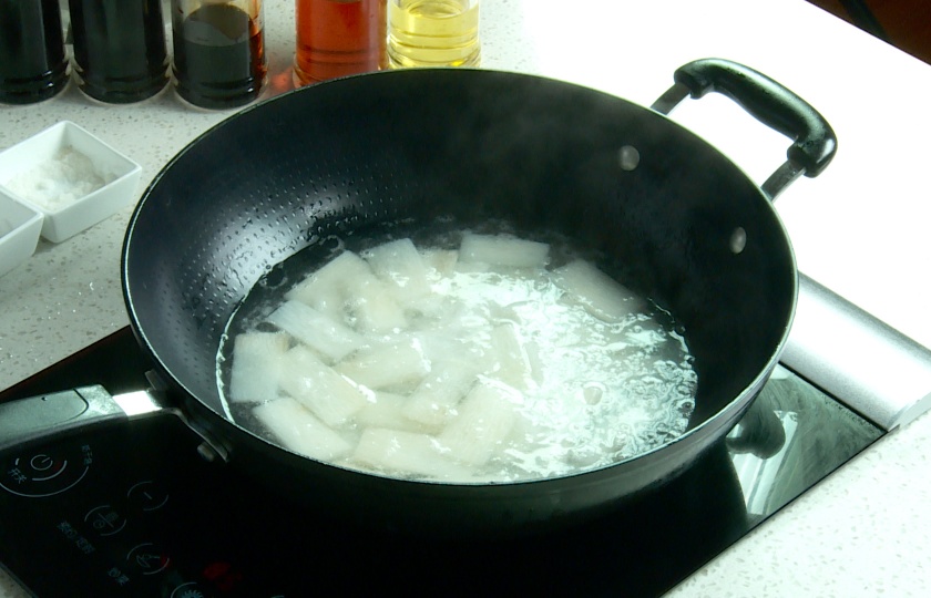 Stir-fried Chinese Yam COOKING STEP 2