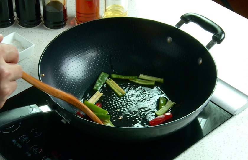 Stir-fried Chinese Yam COOKING STEP 4