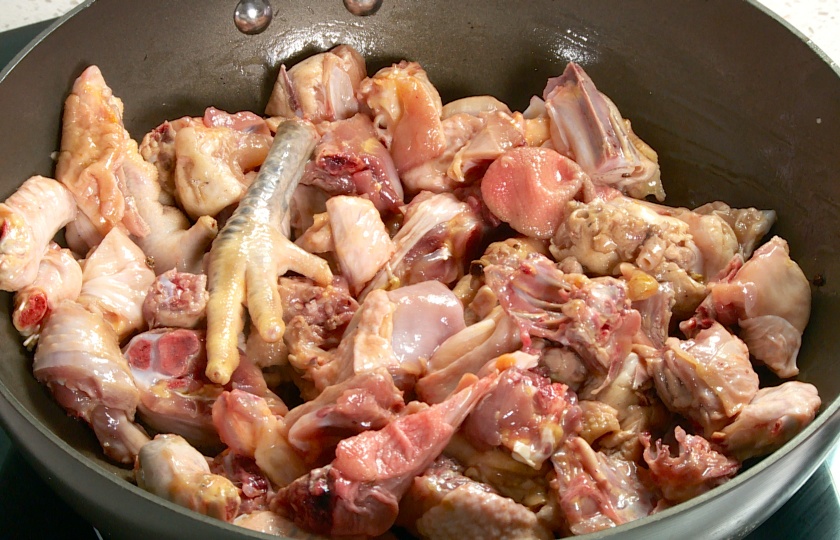 Roasted Chicken Hot Pot COOKING STEP 2