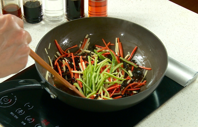 Fish-flavored Pork Shreds Recipe COOKING STEP 6