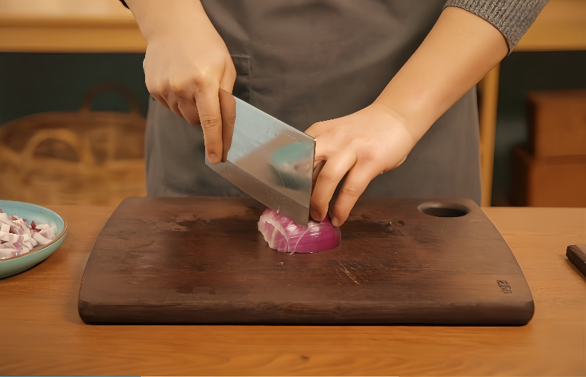 chicken flavored rice COOKING STEP 4