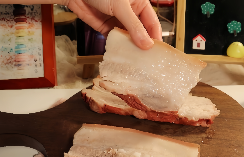 pork belly fried rice COOKING STEP 1