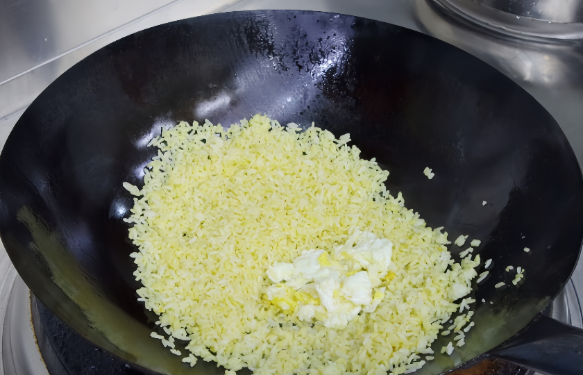 shrimp scampi with rice COOKING STEP 5