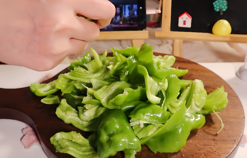 pork belly fried rice COOKING STEP 2