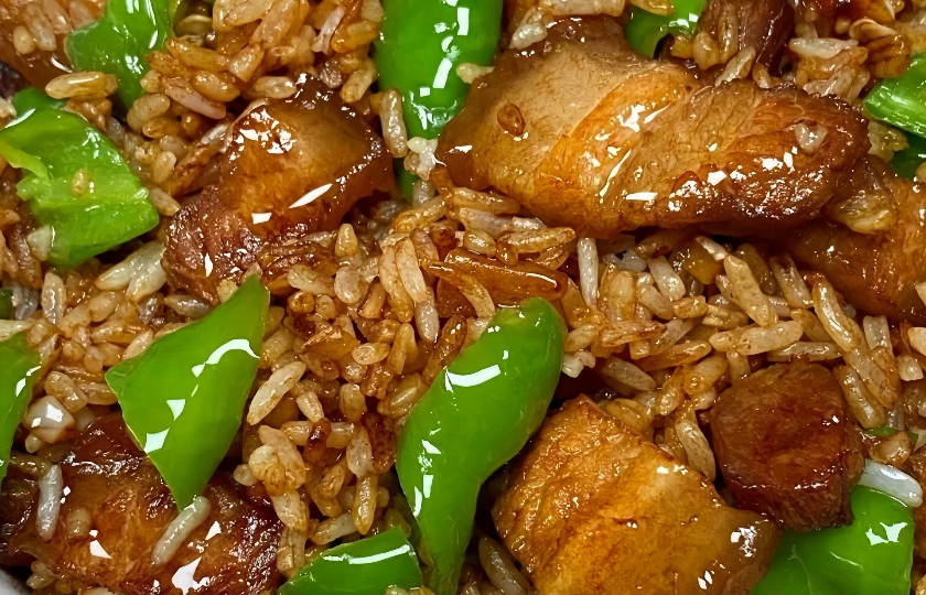 pork belly fried rice