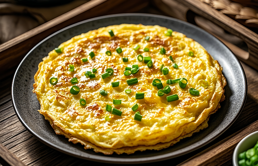 Savory Egg Pancakes