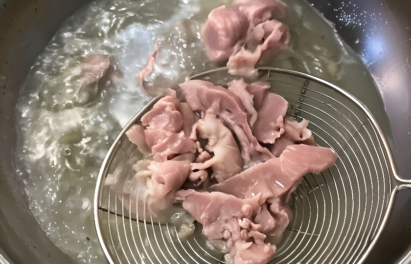 pork noodles COOKING STEP 4