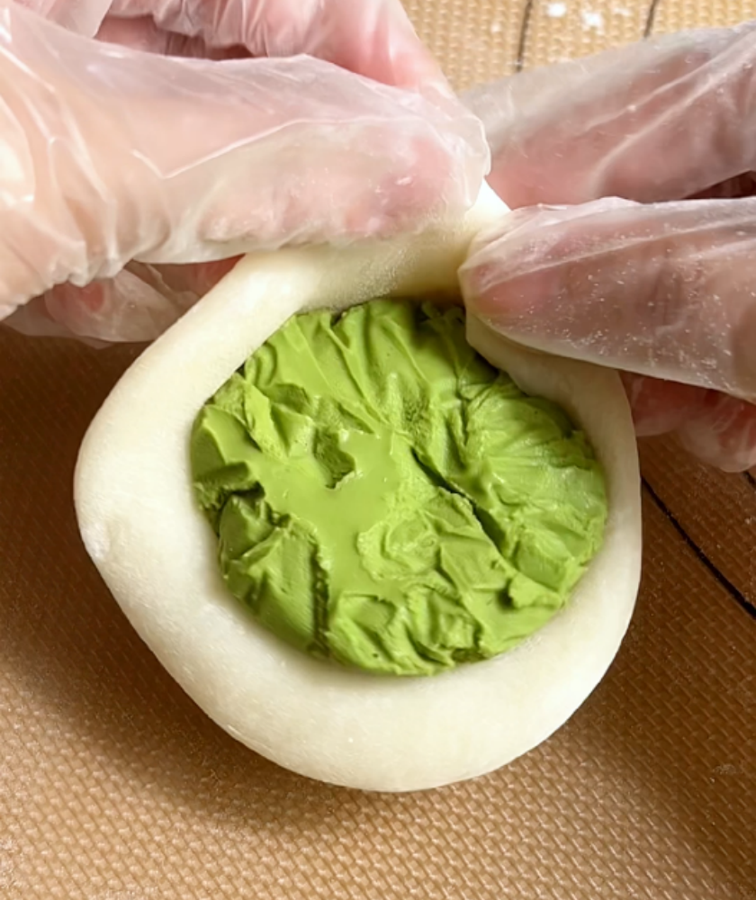 Matcha Yogurt Daifuku COOKING STEP 8