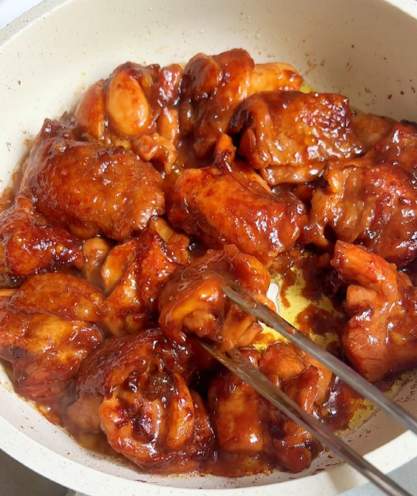 Lemon Fried Chicken Chinese COOKING STEP 4