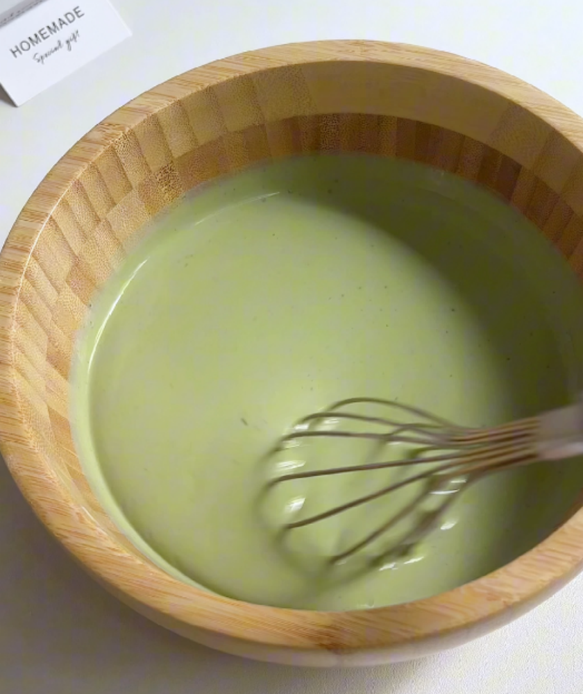 Matcha Mochi COOKING STEP 2