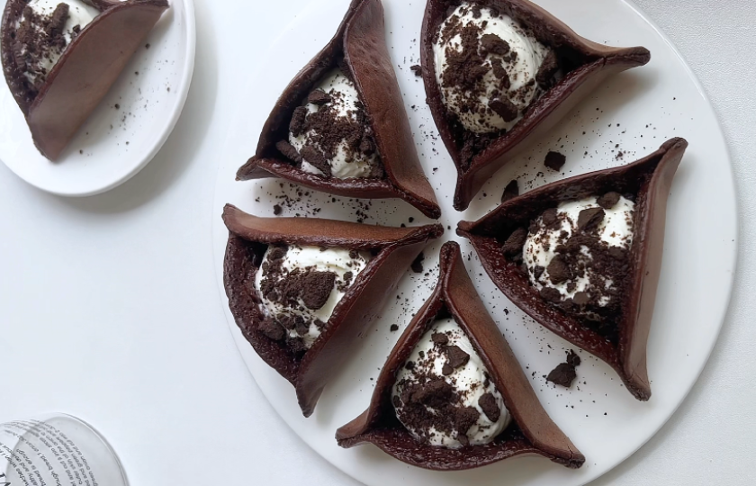 Delicious Homemade Chocolate Triangle Muffins Recipe