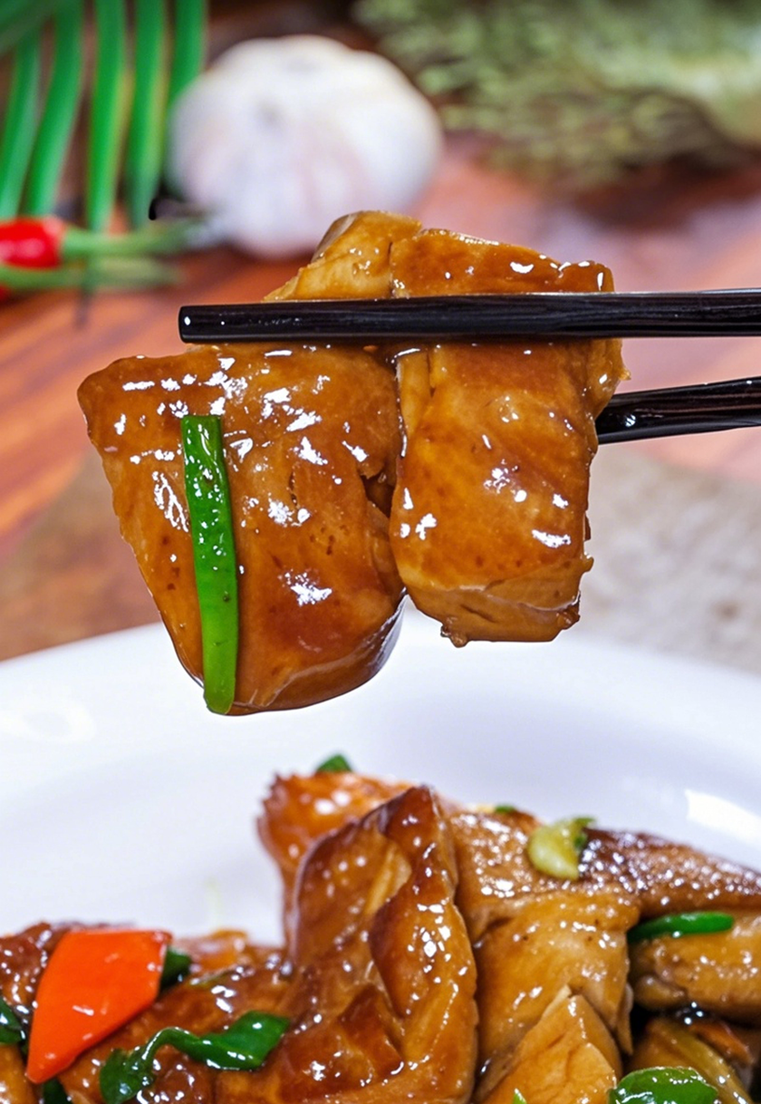 Tofu with ground pork oyster sauce