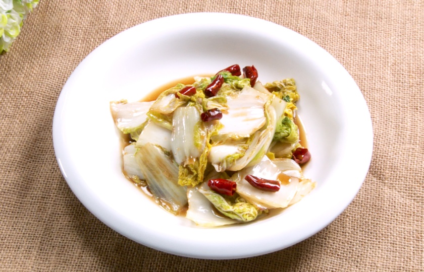 Sour & Spicy Baby Chinese Cabbage Recipe