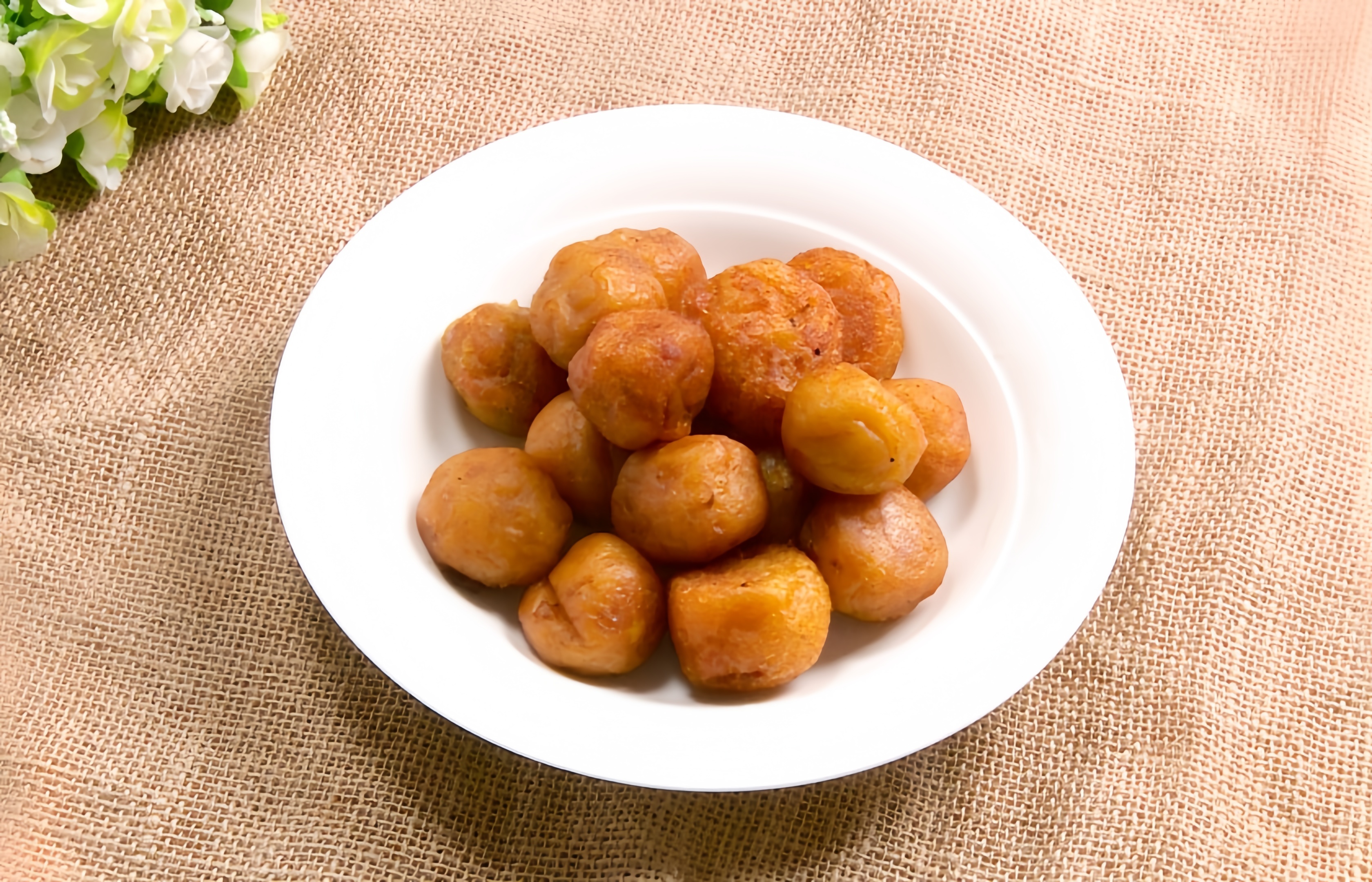 Fried Sweet Potato Balls Recipe