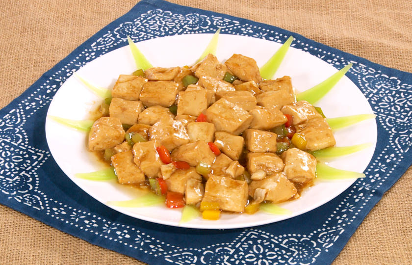 Jade Tofu(Tofu with Vegetables)