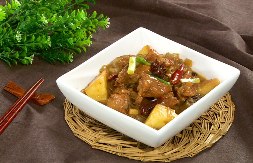 Delicious Glass Noodles with Braised Pork Ribs Recipe