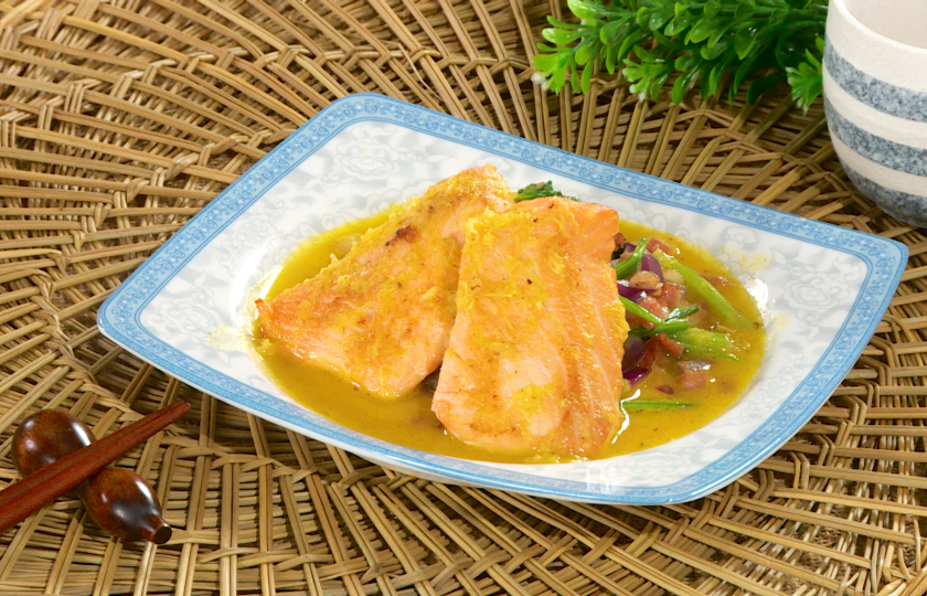 Orange Sauce Salmon