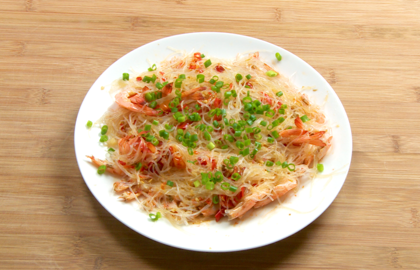 Steamed Shrimp with Vermicelli Recipe