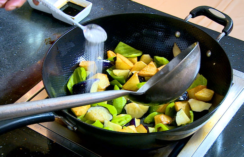 Stir-fry and season