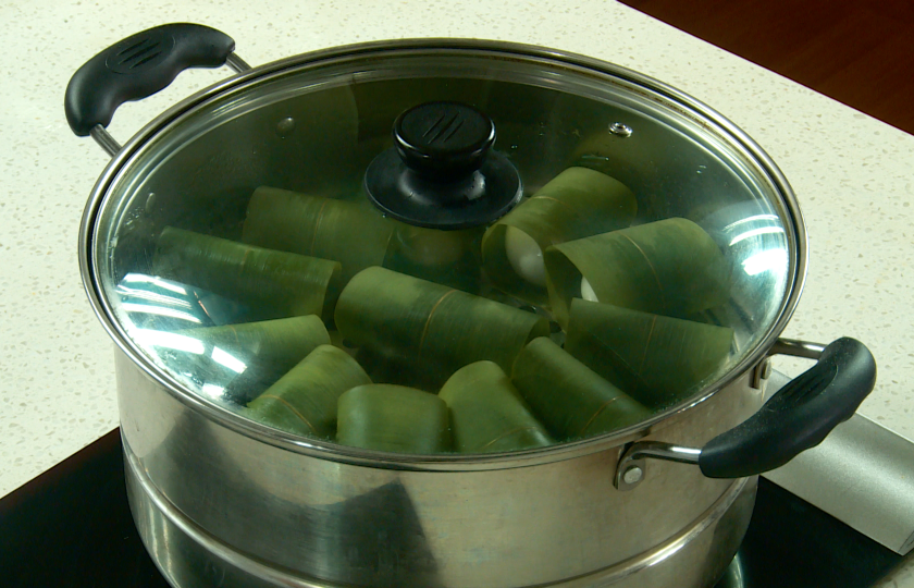 Steam to make tea fruits