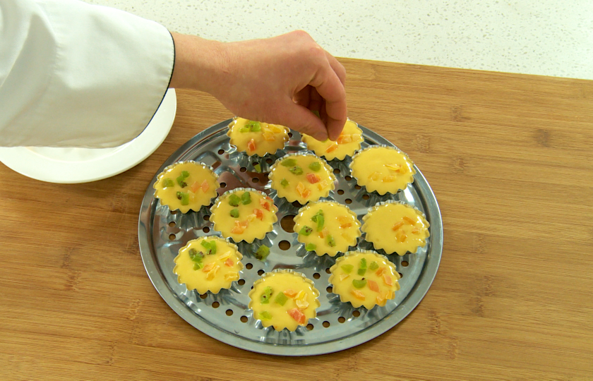 Garnish with dried fruits