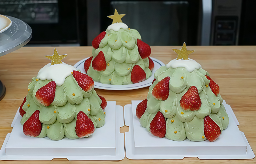 Christmas Tree Cake Recipe