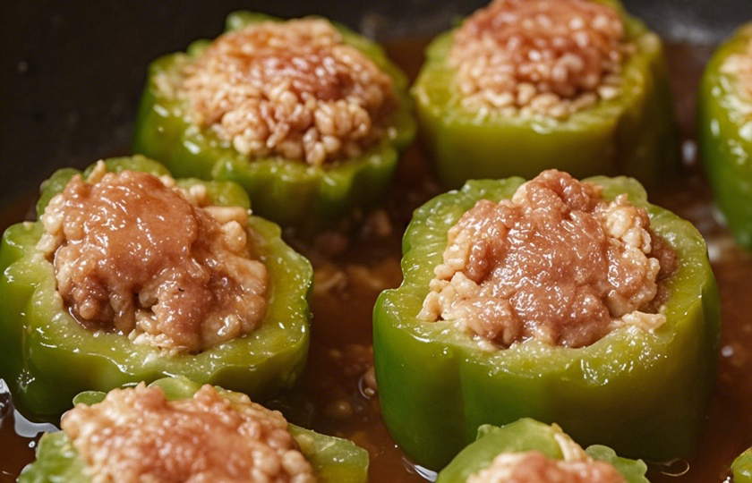 Hakka Stuffed Bitter Melon