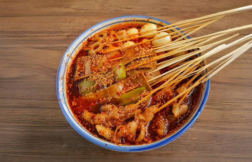 Bobo Chicken: Sichuan's Skewered Sensation 