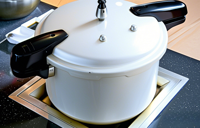 Fine stewing of beef brisket in a pressure cooker