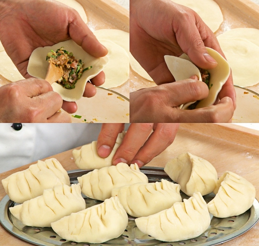 Making dumplings