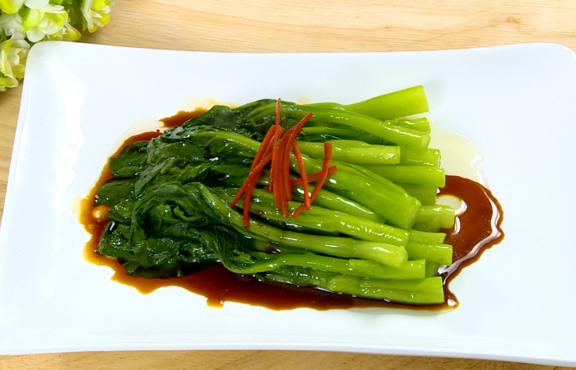 Easy Chinese Blanched Choy Sum