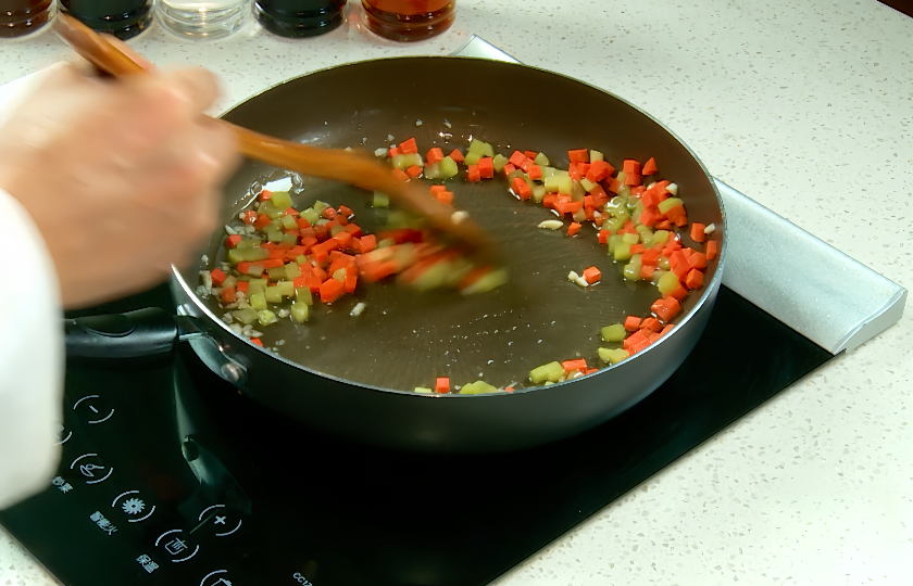 Stir-fry vegetables