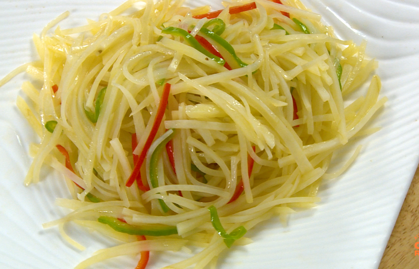 Chinese Shredded Potato Stir Fry Recipe