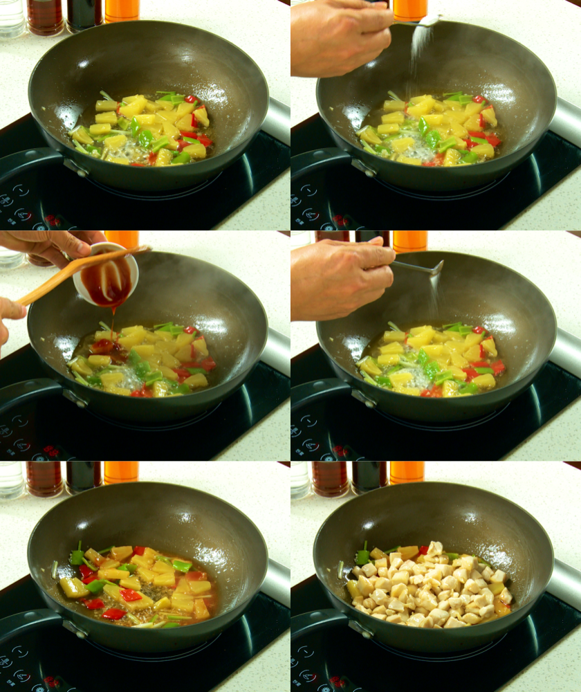 Season and stir-fry