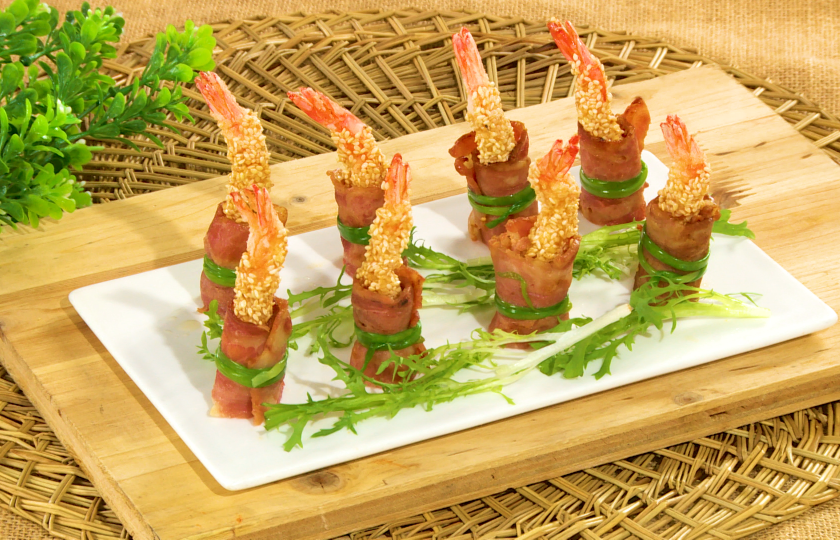 High-Rise Sesame Shrimp