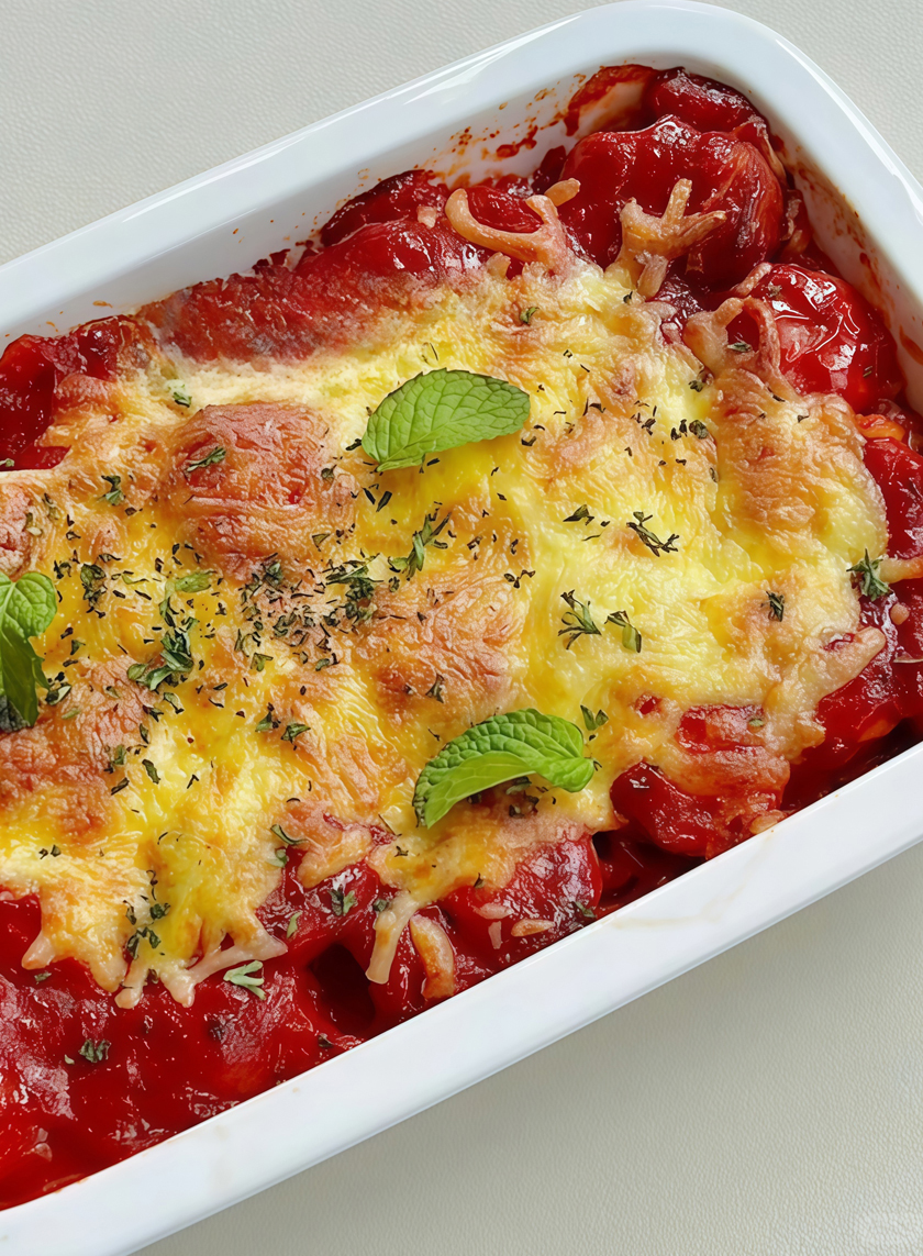 Baked Tomato Pasta Casserole