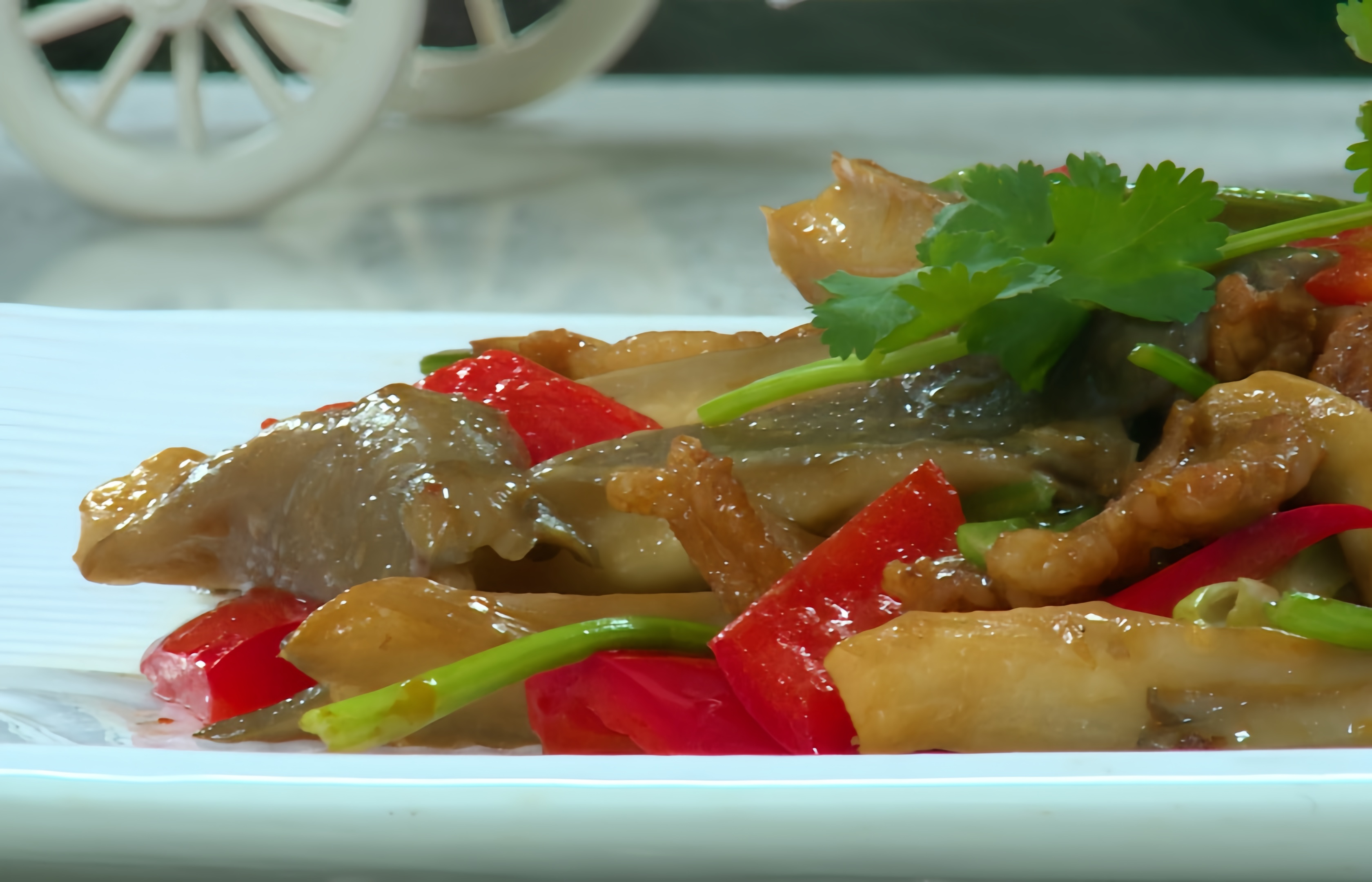 Pork and Mushroom Stir Fry Recipe